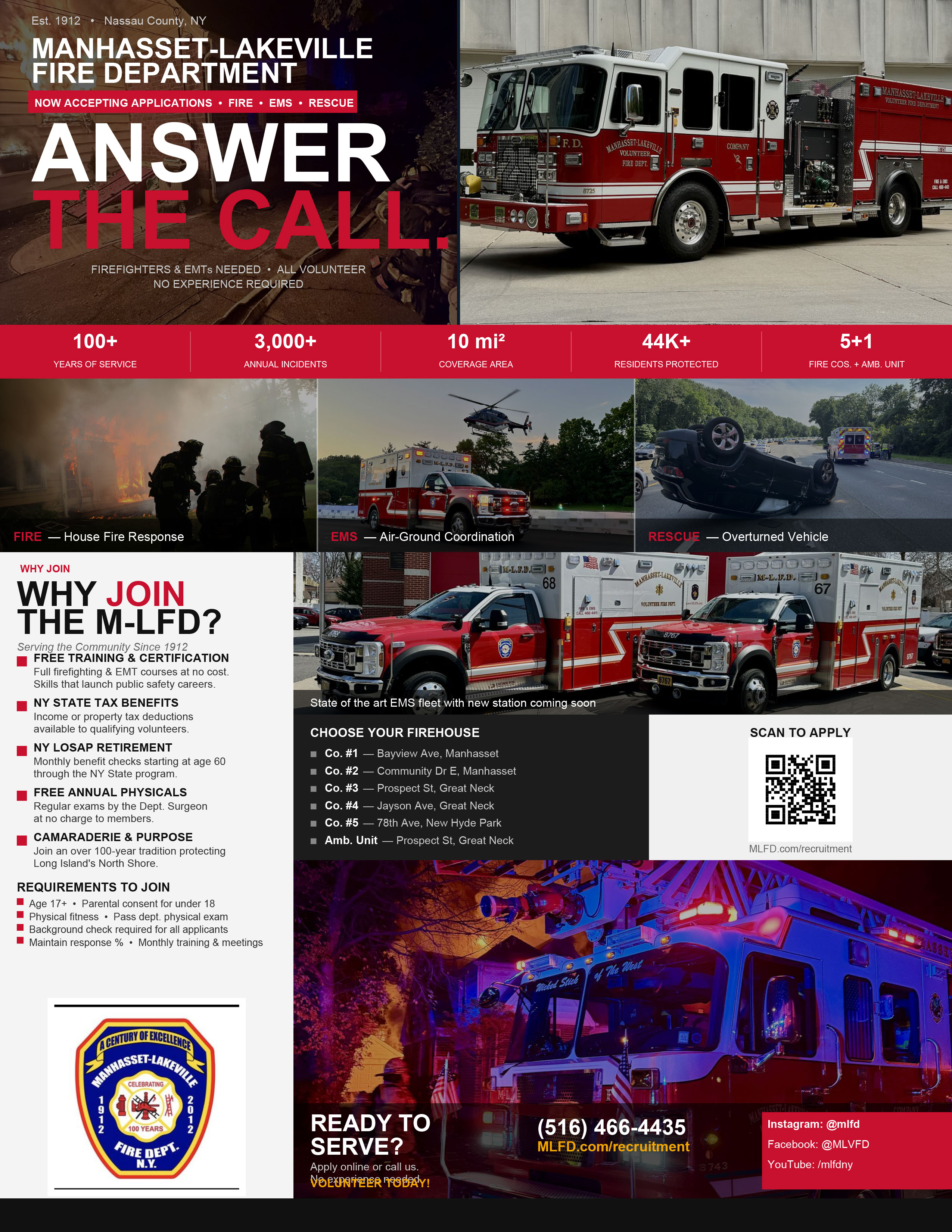 MLFD Recruitment Poster